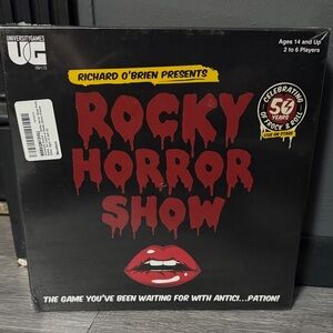 University Games Rocky Horror Show Board Game - Black and Red